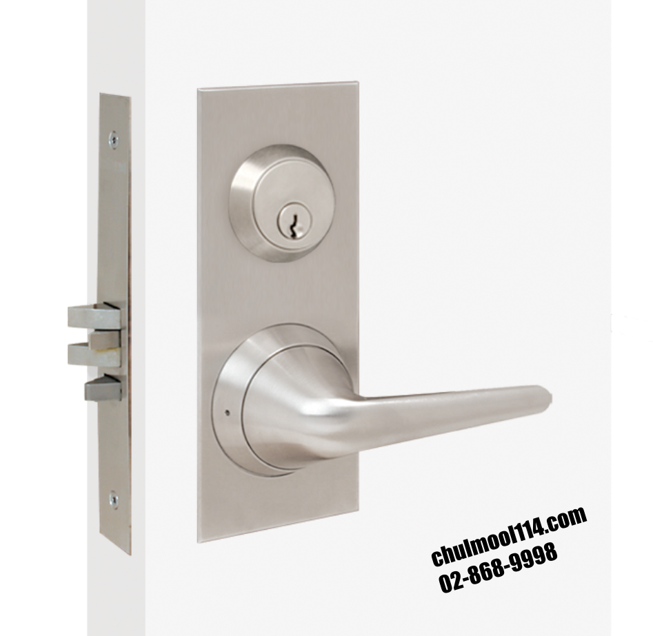 MRX-L Mortise Lock with Ligature Resistant Lever Trim