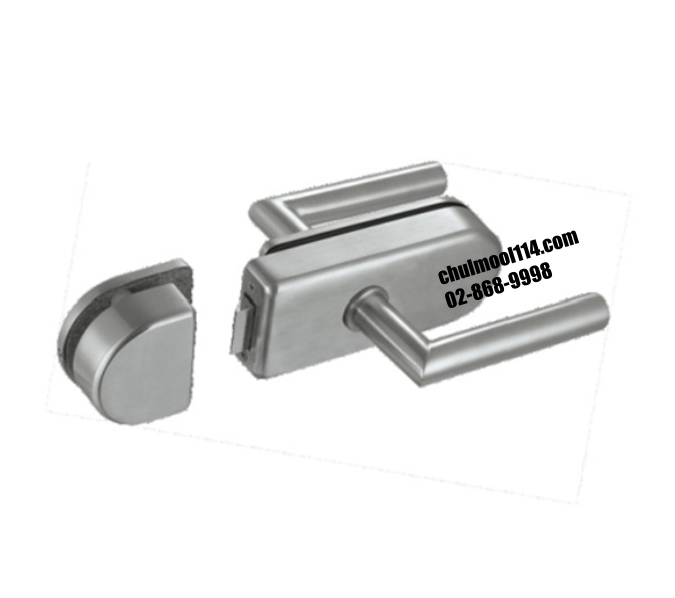 GL01 SWING GLASS DOOR LOCK-PASSAGE